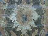 Polonaise Carpet, Silk (warp, weft and pile), metal wrapped thread; asymmetrically knotted pile, brocaded