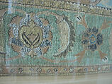 Polonaise Carpet, Silk (warp, weft and pile), metal wrapped thread; asymmetrically knotted pile, brocaded