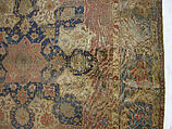 Carpet, Cotton (warp and weft), wool (pile); asymmetrically knotted pile