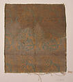 Textile Fragment, Silk; brocaded