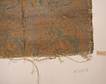 Textile Fragment, Silk; brocaded