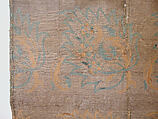 Textile Fragment, Silk; brocaded