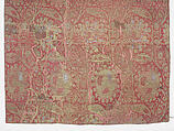 Panel, Silk; brocaded