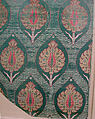 Textile Fragment, Silk, metal wrapped thread; lampas (kemha)