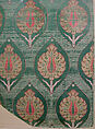 Textile Fragment, Silk, metal wrapped thread; lampas (kemha)
