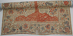 Bed Cover (Palampore), Cotton; painted and resist dyed