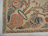 Bed Cover (Palampore), Cotton; painted and resist dyed