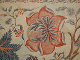 Bed Cover (Palampore), Cotton; painted and resist dyed