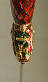 Jeweled and Enameled Ram's Head Dagger, Hilt: Gold, enameled and set with precious stones; kundan technique
Blade: steel