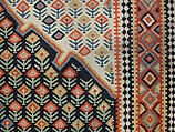 "Senneh" Prayer Rug, Cotton (warp), wool (weft); tapestry-woven