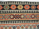 "Senneh" Prayer Rug, Cotton (warp), wool (weft); tapestry-woven