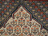 Carpet, Cotton, wool; tapestry-woven