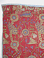 Textile Fragment, Silk, metal wrapped thread
