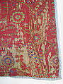 Textile Fragment, Silk, metal wrapped thread
