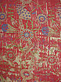Textile Fragment, Silk, metal wrapped thread