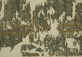 Tiraz Veil, Silk; plain weave, tapestry weave