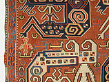 Dragon Carpet, Wool, cotton; plain weave with supplementary-weft embroidery (Soumak)