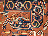 Dragon Carpet, Wool, cotton; plain weave with supplementary-weft embroidery (Soumak)