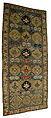 Shield Carpet, Cotton (warp, weft), wool (pile); symmetrically woven pile