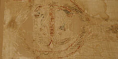 Textile Fragment, Linen; tapestry weave