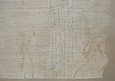 Textile Fragment, Linen; tapestry weave