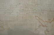 Textile Fragment, Linen; tapestry weave