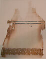 Textile Fragment, Linen and silk; tapestry weave inscription