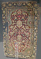 Prayer Rug, Silk, wool; asymmetrically knotted thread