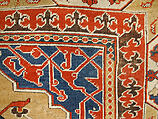 'Transylvanian' Carpet, Wool (warp, weft, and pile); symmetrically knotted pile