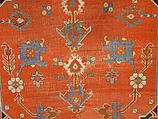 Carpet, Wool (warp, weft and pile); symmetrically knotted pile