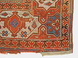 Carpet, Wool (warp, weft and pile); symmetrically knotted pile