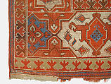 Carpet, Wool (warp, weft and pile); symmetrically knotted pile