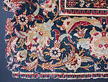 Prayer Rug, Silk, wool; asymmetrically knotted thread
