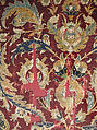 Prayer Rug, Silk, wool; asymmetrically knotted thread