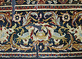 Prayer Rug, Silk, wool; asymmetrically knotted thread
