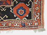 Carpet with Double-Ended Triple Niche, Wool (warp, weft, and pile); symmetrically knotted pile