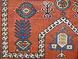 Double-Ended Bellini Carpet, Wool (warp, weft, and pile); symmetrically knotted pile