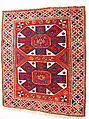 Carpet, Wool (warp, weft, and pile); symmetrically knotted pile