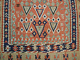Carpet, Wool (warp and weft); tapestry weave