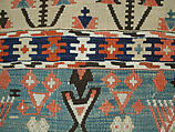 Carpet, Wool (warp and weft); tapestry weave