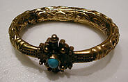 Bracelet, Gold, turquoise