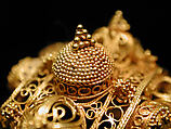 Earring, One of a pair, Gold