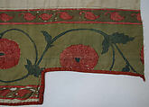 Fragment of a Floorspread, Cotton; plain weave, mordant-painted and dyed, resist-dyed