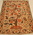 Bed Cover (Palampore), Cotton; plain weave, mordant painted and dyed, resist-dyed