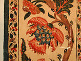 Bed Cover (Palampore), Cotton; plain weave, mordant painted and dyed, resist-dyed