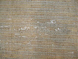 Textile Fragment, Cotton; painted and applied gold leaf