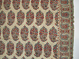 Shawl of Joined Fragments, Wool; double interlocking twill tapestry weave, pieced