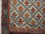 Shawl of Joined Fragments, Wool; twill weave and double interlocking twill tapestry weave