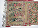 Sash (Patka), Silk, metal wrapped thread; tapestry weave