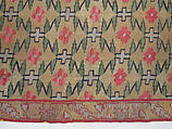 Sash (Patka), Silk, metal wrapped thread; tapestry weave